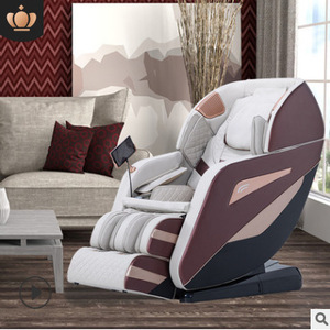 Home Use 4D Massage Chair Full Body SL Guide Rail Robotic Arm Massager For Elderly <b>Plug</b> In One Piece Molding - Product Image 5