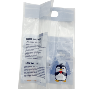 Sacs d'emballage de lingettes humides rechargeables Sac à gousset latéral pour l'utilisation de papier mouchoir et de papier hygiénique - Product Image 3