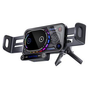Soporte de coche magnético para <span class=keywords><strong>teléfonos</strong></span> plegables <span class=keywords><strong>con</strong></span> soporte de ventilación de aire de <span class=keywords><strong>carga</strong></span> <span class=keywords><strong>inalámbrica</strong></span> rápida Dual Coi Compatible <span class=keywords><strong>con</strong></span> <span class=keywords><strong>teléfonos</strong></span> inteligentes plegables - Product Image 1