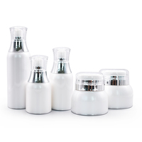 Flacon pompe Airless pot acrylique pour crème cosmétique sérum