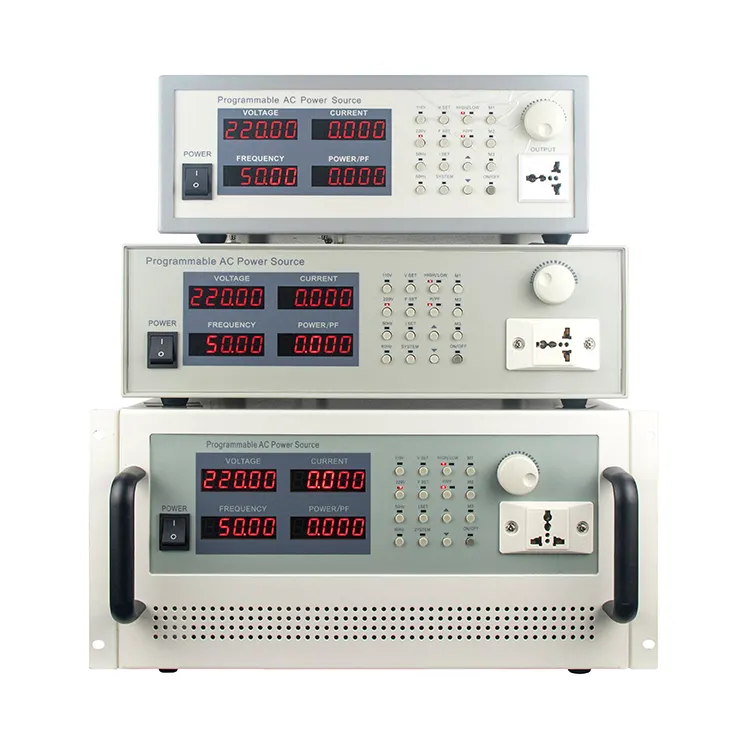 単相3kVA精密高電圧可変スイッチング高周波プログラマブルAC電源