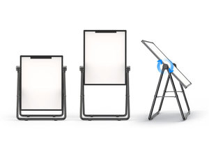 Tableau <span class=keywords><strong>blanc</strong></span> avec trépied, effaceur à sec, en alliage d'aluminium, <span class=keywords><strong>blanc</strong></span>, fournitures scolaires, vente - Product Image 6
