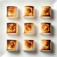 Guimauves géantes en gros pour barbecue, saveur vanille Halal, pour S'mores, bonbons mous en vrac