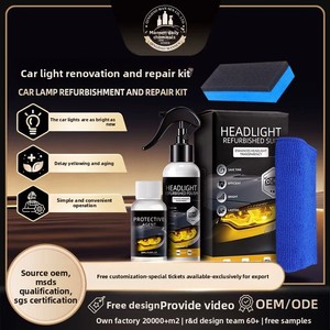 Kit de Restauración de Faros para Automóviles, Eliminador de Amarilleo de Faros, Limpiador Restaurador, Eliminador de Manchas, Abrillantador, para Venta Transfronteriza en Amazon - Product Image 2