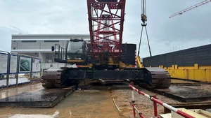 2021 Año SANY SCC3200 Grúa sobre orugas hidráulica móvil de alto rendimiento de 320 toneladas Venta de China Precio barato Componente de motor central - Product Image 3