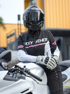 FEHER – veste d'été pour moto pour femmes, ventilée, respirante, antidérapante, résistante à l'usure, manteau de protection pour Moto, coupe-vent <span class=keywords><strong>CE1</strong></span> - Product Image 5