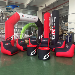 Arche gonflable pour événements sportifs, rallye automobile en plein air, porte d'entrée, marquage, événements sportifs, ligne étoile, gonflable personnalisé, entrée gonflable - Product Image 3