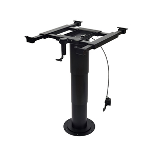 Pied de table pneumatique réglable pour camping-car avec support coulissant à 4 directions et rotation à 360° °   Support pivotant pour pied de table de <span class=keywords><strong>caravane</strong></span> ou de yacht - Product Image 2