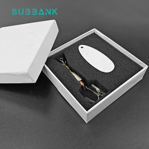 Sous-banque en gros <span class=keywords><strong>leurre</strong></span> de pêche Sublimation blancs Logo imprimable personnalisé fête des pères cadeau Sublimation leurres de pêche - Product Image 3