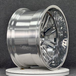 Rines Cromados 24x14, Rueda Individual 24x14, Rines Forjados 24x12, Rines Forjados de Aleación de Aluminio con Alto Pulido - Product Image 2