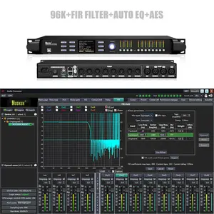 96k live sound rental small installation sound digital dbx bass fir audio processor
