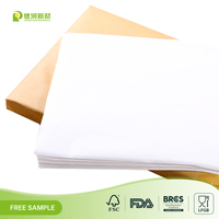 Feuilles de papier sulfurisé certifiées SGS, sûres, double face, enduites de silicone, antiadhésives, pour micro-ondes, cuisson vapeur, emballage alimentaire, 200 feuilles