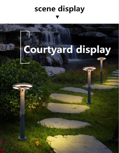 Professional Manufacture Outdoor Aluminum Die-casting <strong>Street</strong> Post Led Garden Pole <strong>Light</strong> - Product Image 4