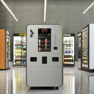 Thông minh 4G & Wifi kích hoạt cà phê tươi Máy bán hàng tự động - Product Image 4