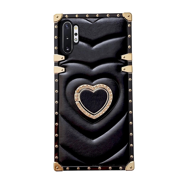 For Samsung A22/A42/A32/A52/72 Heart Ring Stand case Shockproof Cover, for Galaxy Note 10 Plus Girl's case