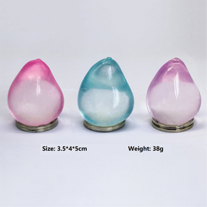 Aurora Drop Cube <b>Squishy</b> Toy Popular Novelty EVA Stress-Relieving Decompression Gift for Kids of All Ages - Product Image 2