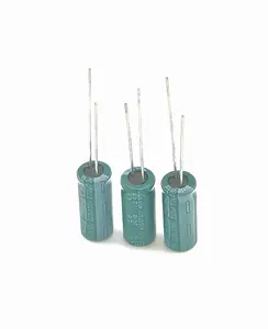 High Reliability 50V220uF 10*16 6000 Hours Load Life Aluminum Electrolytic Capacitor