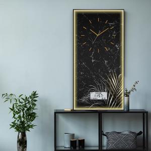 นาฬิกาแขวนผนังทรงสี่เหลี่ยมผืนผ้าพร้อมเวลาสวดมนต์ของชาวมุสลิมตั้งเสียง makka athan ทำให้นึกถึงกรอบอลูมิเนียมนาฬิกา Azan สไตล์โมเดิร์น - Product Image 6