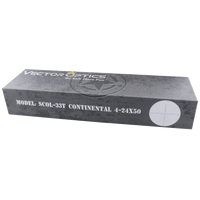 Vector Optics Continental 4-24x50 SFP, portée tactique, portée d'usine, chasse