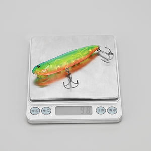 Leurre de pêche artificiel coulant de couleur personnalisée leurre de pêche dur à basse quantité minimale de commande coulée d'eau douce bon marché - Product Image 5