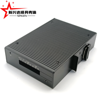 Transceptor de Fibra Óptica Gigabit, Conmutador de Red, Carcasa de Aleación de Aluminio, IP54, Máquina de Gestión de Comunicaciones Personalizable
