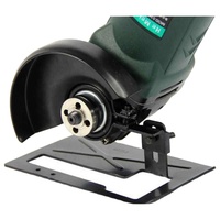 1 pièce Support de coupe allongé réglable pour meuleuse d'angle, support de sablage + housse de protection, outils électriques pour le travail du bois