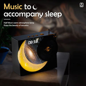 Lampes de nuit à ambiance étoilée, musique Bluetooth, lecture HD AUX, lanterne magique RGB, radio FM, phonographe antique, ornement - Product Image 5