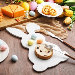 Usine directe nouveau design forme fantôme Halloween assiette à dîner en marbre naturel plateau de fromages plateau de charcuterie - Product Image 4