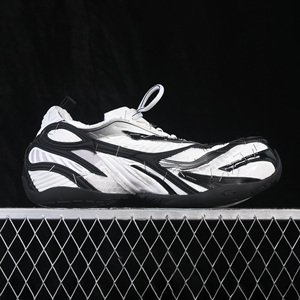 Zapatillas Deportivas de Lujo en Blanco y Negro, Calzado Casual de Diseñador, Ligero, Transpirable, Cómodo y a la Moda - Product Image 3