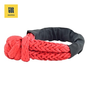 003 Iropes Corde à nœud à boucle d'insertion résistante à l'abrasion personnalisée UHMWPE <span class=keywords><strong>Manille</strong></span> souple avec manchon en polyester protégé - Product Image 2