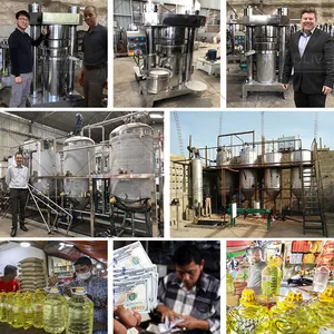 Organic Olive Oil Extraction Machine Red Palm Sunflower Squeezing Machine Cold Oil Press Machine For Small Business Farm