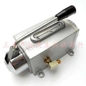 Y 8 Manual <b>Hand</b> Crank Oil Pump <b>Cast</b> Aluminum CNC Press Lubrication Pump - Product Image 2