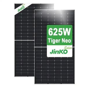 แผงโซลาร์เซลล์ Tiger Neo พร้อมส่ง Jinko 66HL4M-BDV แบบสองหน้า โมโน ราคาพิเศษ Jinko 630W 640W 650W กำลังลดราคา - Product Image 1