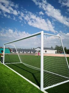 Offre Spéciale 5 personnes usine bas prix 3m * 2m Portable pleine grandeur buts de Football professionnel pour terrain de Football gazon artificiel - Product Image 4
