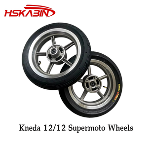 Nuovi Cerchi Cromati Argento Kenda da 12 Pollici, Pneumatici Anteriori e Posteriori per Moto, Consegna in 7 Giorni, Set Ruote per Yozma Tuttio RTR Heybike <span class=keywords><strong>Cemoto</strong></span> - Product Image 6