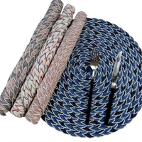Set de table personnalisé en polyester-coton tissé à motif ondulé, résistant à la chaleur, épaisseur 3 mm, lavable, anti-brûlure pour la maison et l'hôtel
