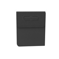 Cargador inalámbrico 3 en 1 rápido de 15W con alfombrilla de ratón, auriculares y reloj con pantalla electrónica plegable de PU U39 de buena calidad de fábrica.
