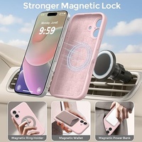 Coque Magnétique en Silicone de Haute Qualité pour iPhone 17, Étui de Téléphone Portable Coloré en Stock pour iPhone 16 15 14 Pro Max