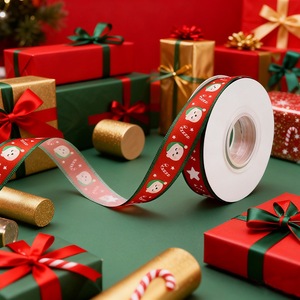 Vintage Winter Botanical <b>Ribbon</b> Bespoke Pattern For Seasonal Event Styling - Product Image 1