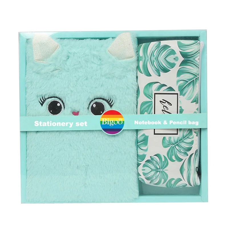 Набор канцелярских принадлежностей карамельных цветов в ассортименте в коробке, индивидуальный рекламный подарок для офиса и школы