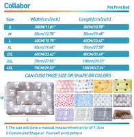 COLLABOR 15 Couleurs Stock Lit pour chien lavable de haute qualité Lit pour chien noir coloré de luxe Lit pour chien recyclé multifonction