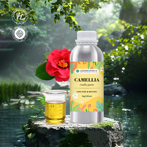 Aceite de <span class=keywords><strong>Camelia</strong></span> Japonés para el Cabello |   Aceite de Tsubaki - 100% Puro y Natural de Semillas de Camellia Japonica Prensado en Frío |   Precio al por mayor, 1 kg - Product Image 1