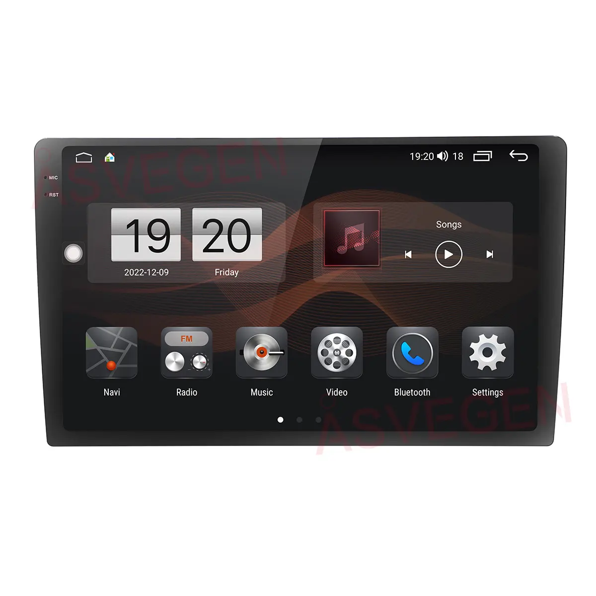 7862 2K ekran 2000*1200 Android otomobil radyosu GPS navigasyon araba radyo Stereo çalar evrensel 9 inç 10 inç kafa ünitesi