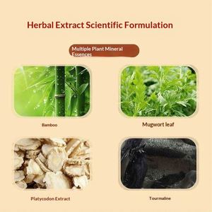 Old Beijing Printed Wormwood Ginger <b>Foot</b> Patch Self-Heating Moxibustion Hot Compress Herbal Pad for Care - Product Image 3