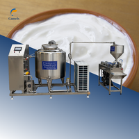 Pasteurisateur de lait 500L avec système de chauffage et de refroidissement / Fermenteur-pasteurisateur de yaourt