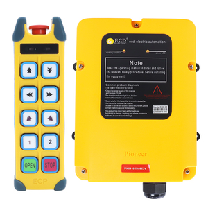 Alta calidad anticorrosión 8 Botones de doble velocidad pequeño polipasto eléctrico Control remoto inalámbrico industrial - Product Image 2