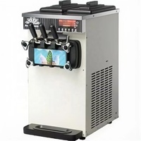 Machine à glace artisanale électrique italienne professionnelle pour glaces molles aux fruits et au lait