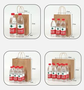 Color Small <b>Paper</b> Gift Bags with Handles Medium Kraft <b>Paper</b> Party Favor Bags Bulk for Kids Birthday Baby Shower Crafts Wedding - Product Image 2