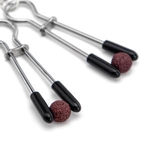 Pinzas Eróticas para Pezones Plateadas Ajustables para Mujeres, Juguetes para Adultos - Product Image 5