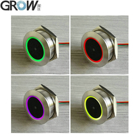 Module de lecteur de codes-barres 1D/2D QR GROW GM60 en acier inoxydable avec anneau de contrôle LED et interface UART G485